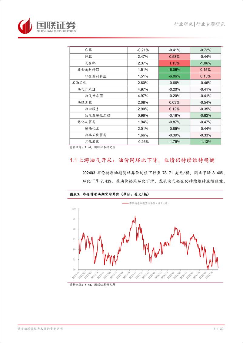 《石油石化行业专题研究：大化工2024年Q3业绩总结-241103-国联证券-31页》 - 第8页预览图