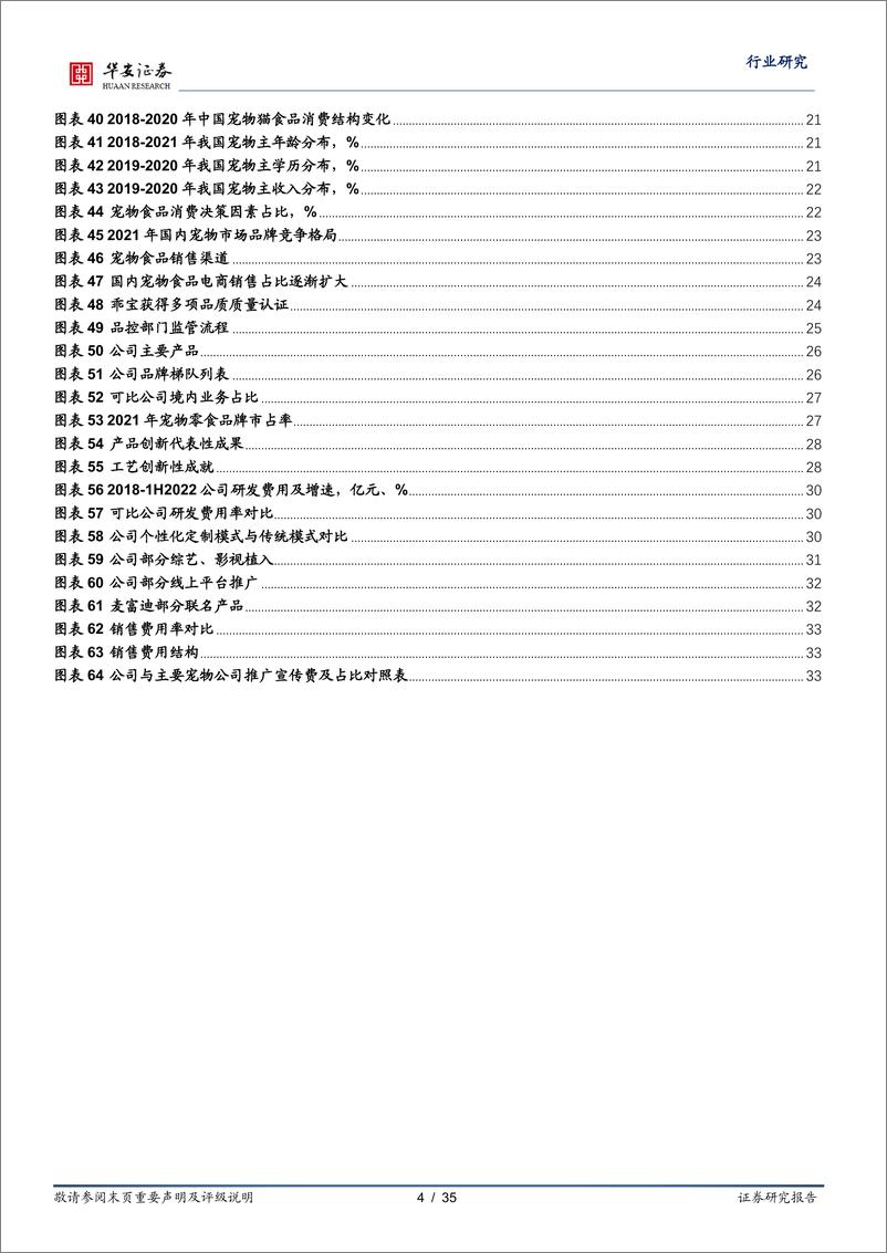 《农林牧渔行业：国产自有品牌先行者，乖宝宠物资本扬帆-20221101-华安证券-35页》 - 第5页预览图