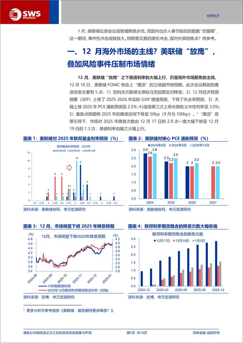 《1月宏观月报：博弈数据“空窗期”？-250106-申万宏源-16页》 - 第5页预览图