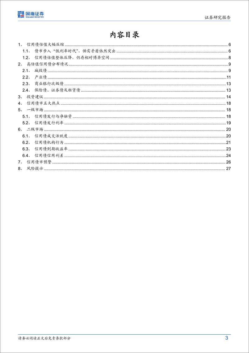 《债券研究：高估值信用债分布几何？-250101-国海证券-29页》 - 第3页预览图