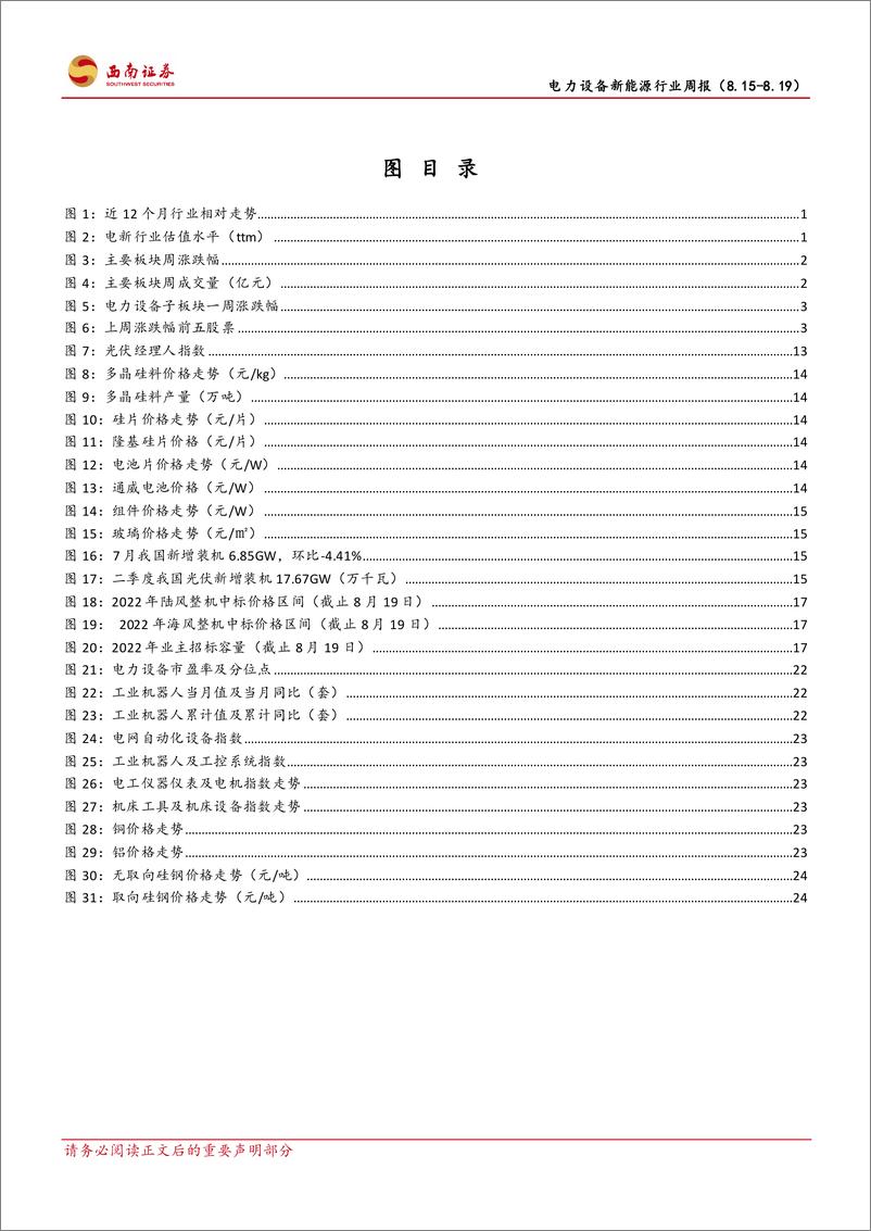 《电力设备新能源行业周报：通威扩张组件业务，光伏板块是机不是危》 - 第3页预览图