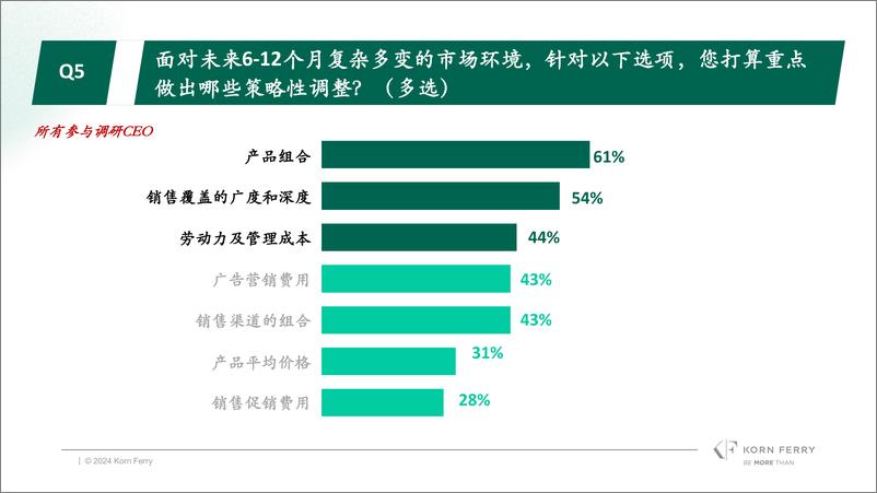 《2024春季光辉国际中国消费品行业CEO调研》 - 第6页预览图