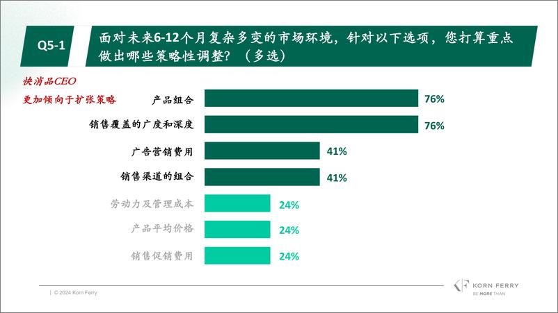 《2024春季光辉国际中国消费品行业CEO调研》 - 第7页预览图