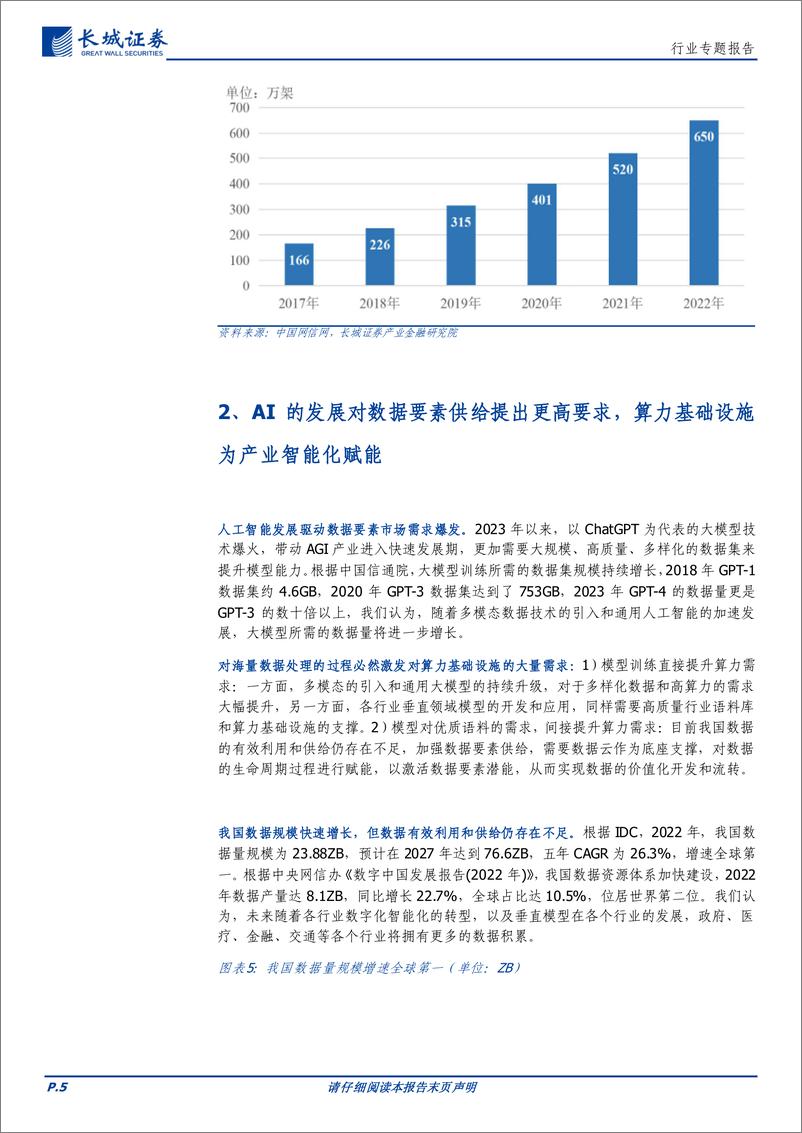 《通信行业专题报告：算力基础设施为激活数据要素潜能提供重要支撑，看好相关环节投资机遇》 - 第5页预览图