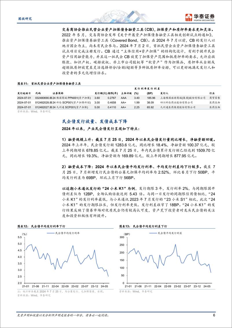 《固收-民企债：期待积极变化由点及面-240728-华泰证券-13页》 - 第6页预览图