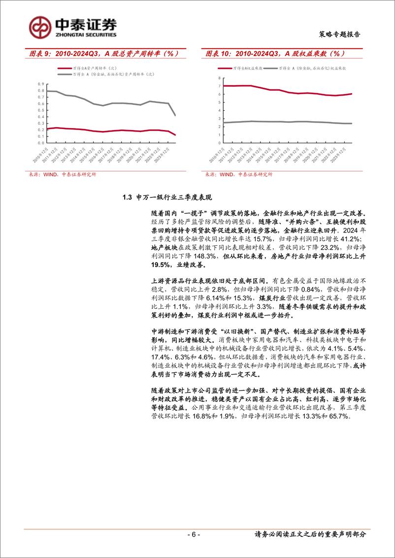 《策略专题报告：PB-ROE视角下三季报有何新趋势？-241106-中泰证券-17页》 - 第6页预览图