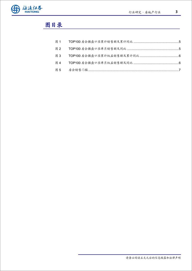 《房地产行业月：九月百强销售回温，同环比显著增长-20191001-海通证券-10页》 - 第4页预览图