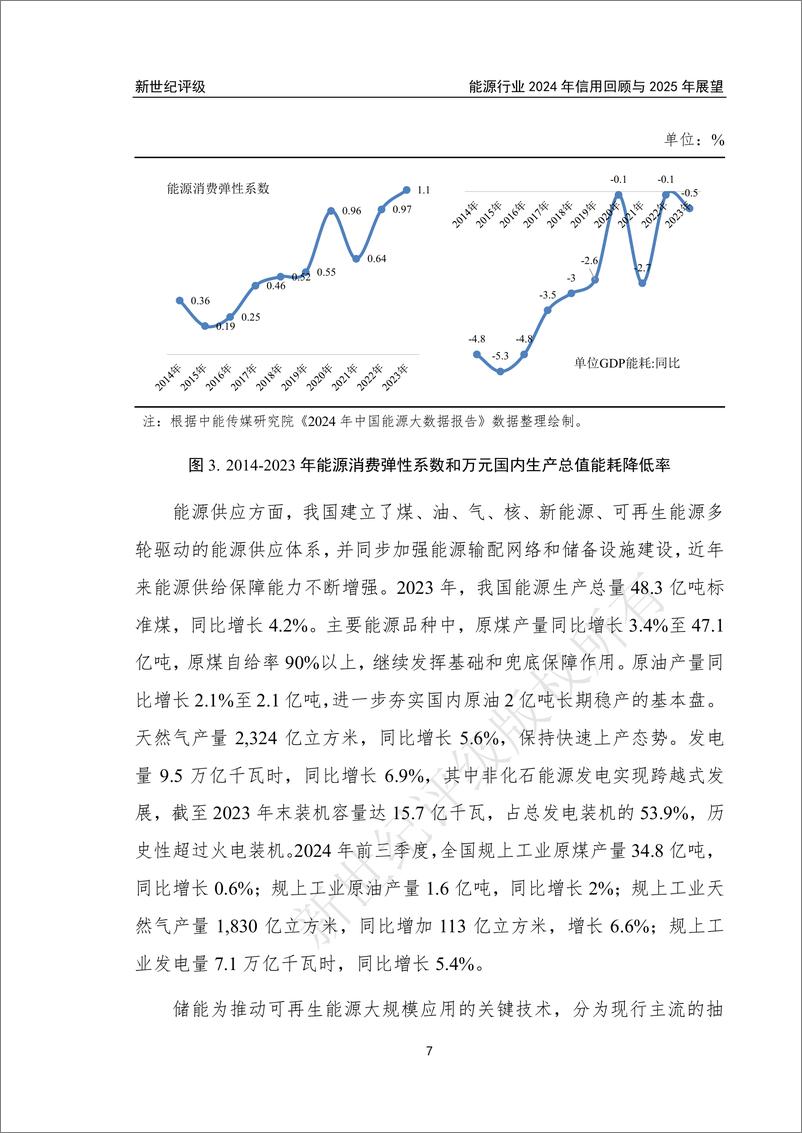 《新世纪资信评估-能源行业2024年信用回顾与2025年展望》 - 第7页预览图