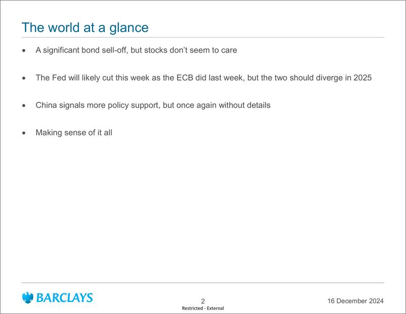 《Barclays_Global_Macro_Thoughts_Countdown_to_2025》 - 第2页预览图