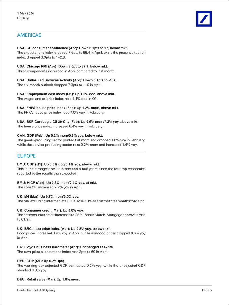 《Deutsche Bank-DBDaily US wage data beats, Fed ahead-107934234》 - 第5页预览图