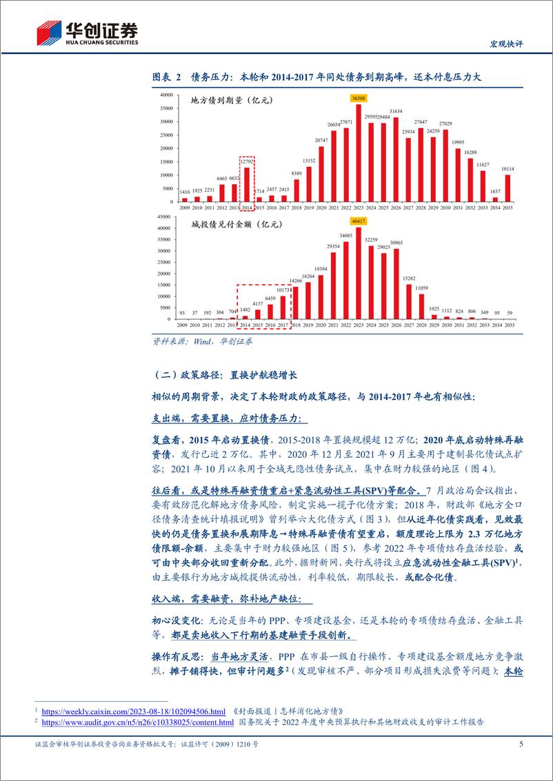 《财政长周期思考&8月数据点评：置换护航稳增长，债不慌股不悲观-20230918-华创证券-16页》 - 第6页预览图