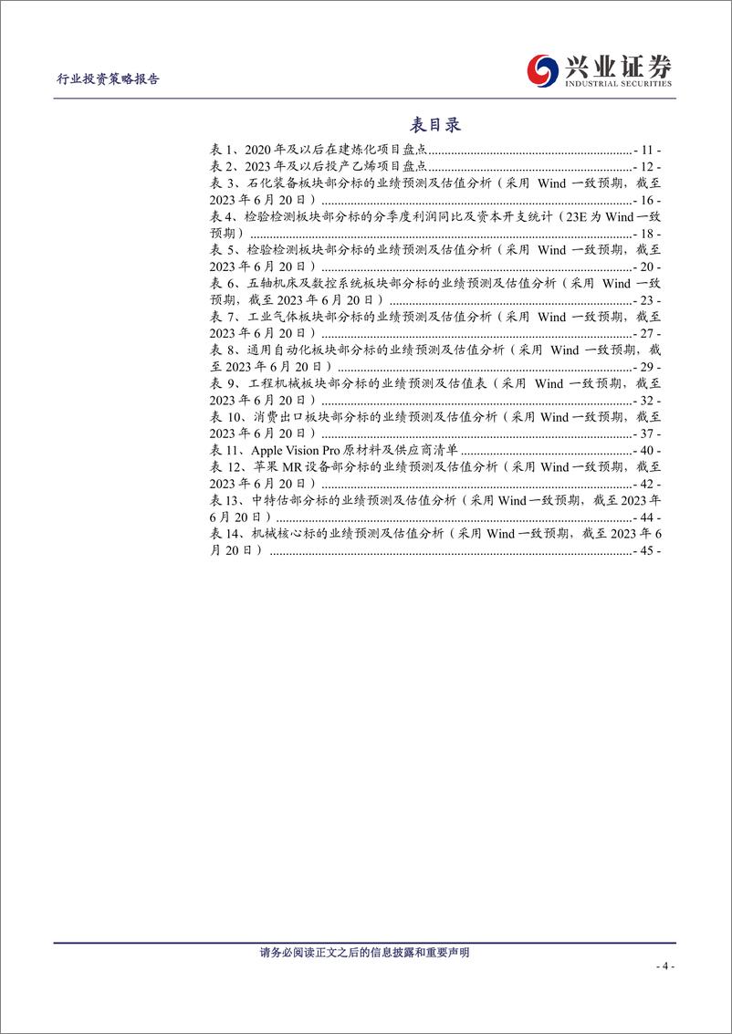 《机械行业2023年中期投资策略：乐观等待周期拐点，布局确定性-20230627-兴业证券-49页》 - 第5页预览图