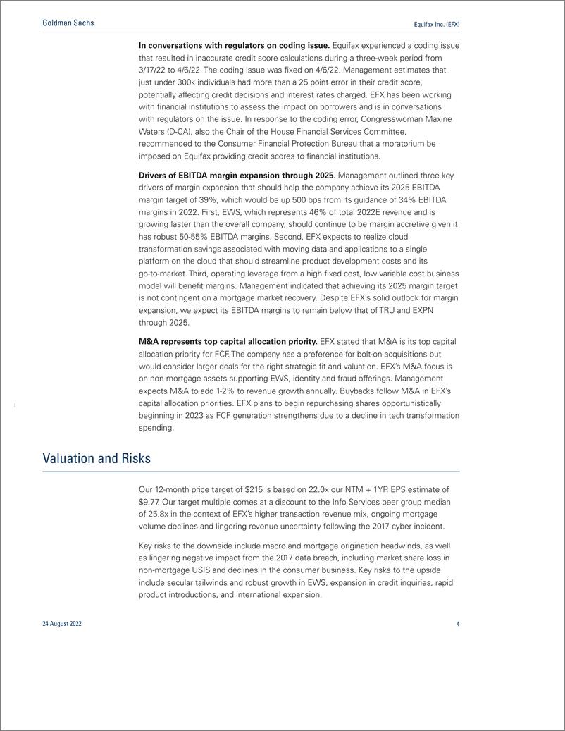 《Equifax Inc. (EFX NDR points to overall healthy consumer and attractive growth drivers in Workforce Solutions(1)》 - 第5页预览图