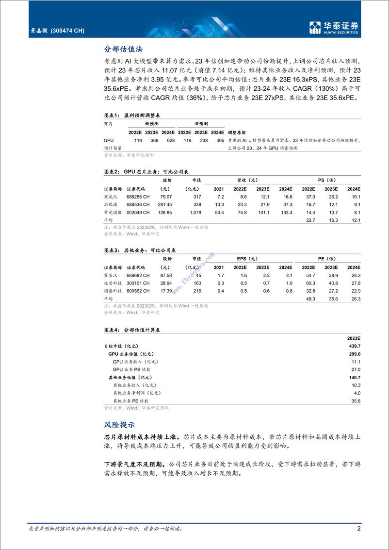 《【华泰证券】ChatGPT有望带动GPU算力需求 2》 - 第3页预览图