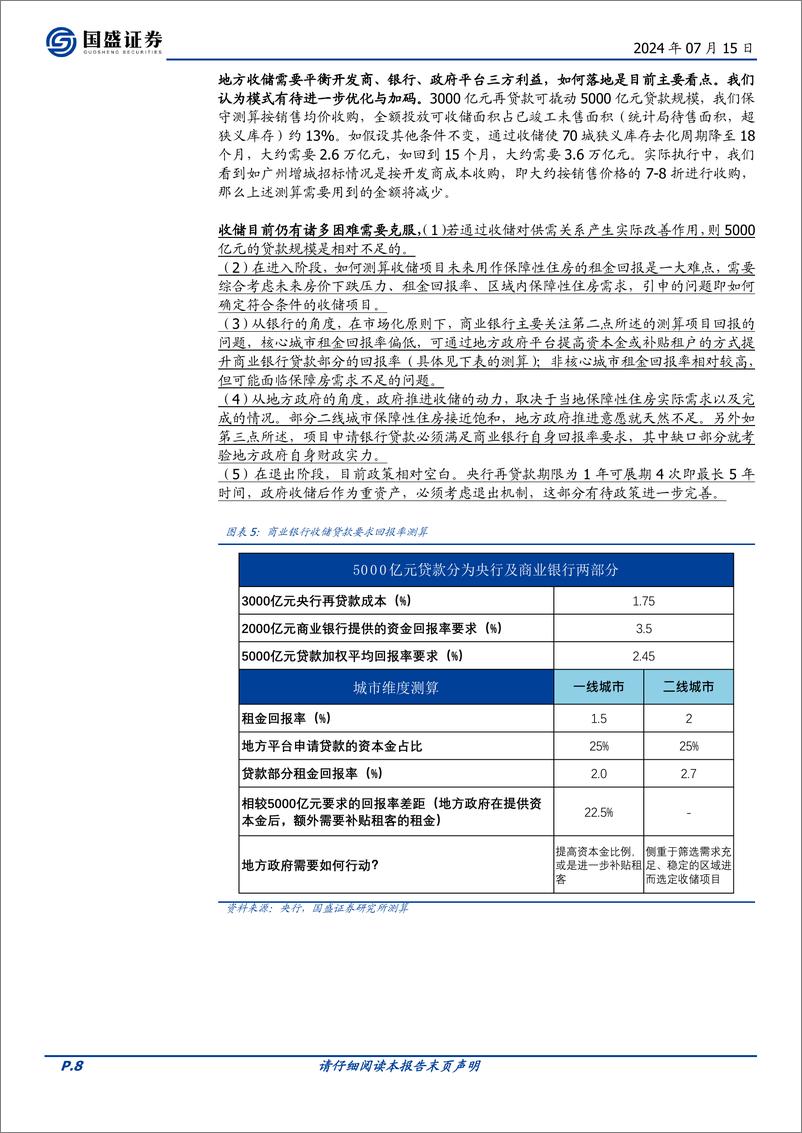 《国盛证券-房地产2024年中期策略：度过漫长的季节，房企大浪淘沙》 - 第8页预览图