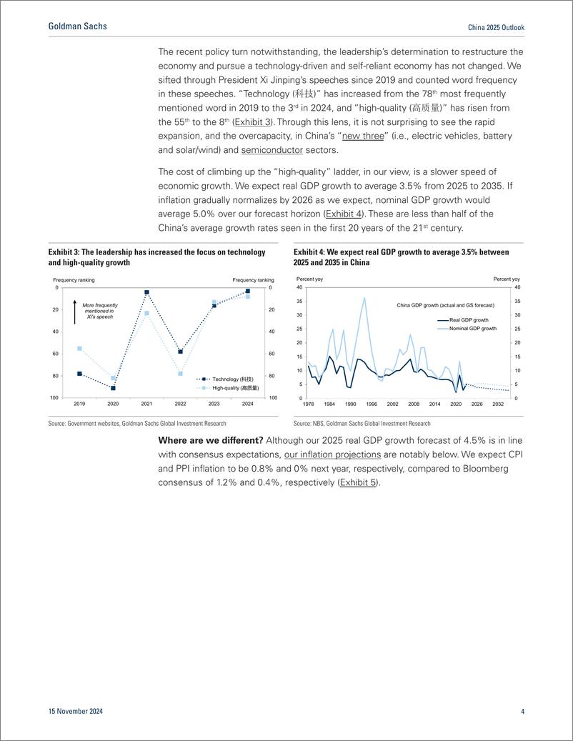 《高盛_中国2025年展望-逆风而上_英文_》 - 第4页预览图