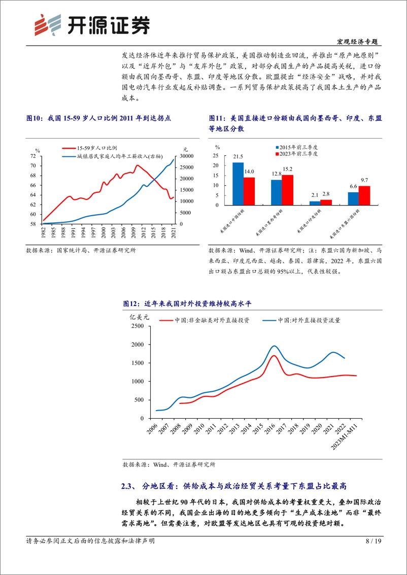 《宏观经济专题：企业出海的动因分析及行业筛选-20240205-开源证券-19页》 - 第8页预览图