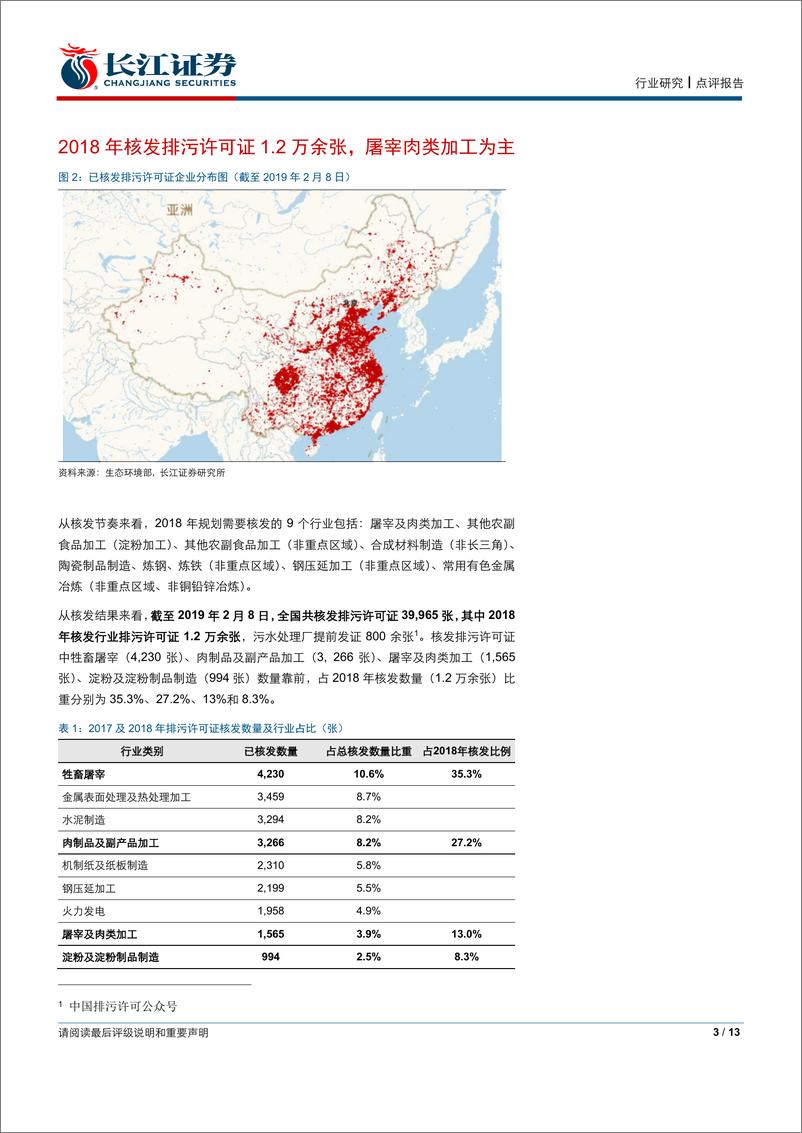 《环保行业：时隔一年，回顾排污许可证-20190217-长江证券-13页》 - 第4页预览图