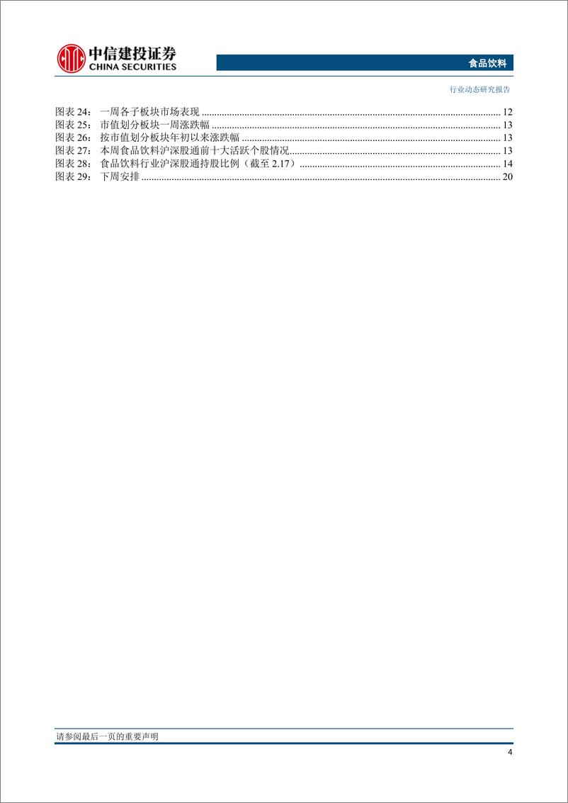 《食品饮料行业：重视白酒企业渠道运营优势，大众品持续受益餐饮链恢复-20230219-中信建投-23页》 - 第6页预览图