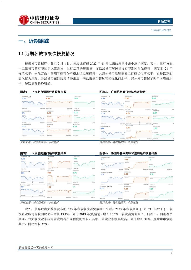 《食品饮料行业：重视白酒企业渠道运营优势，大众品持续受益餐饮链恢复-20230219-中信建投-23页》 - 第7页预览图