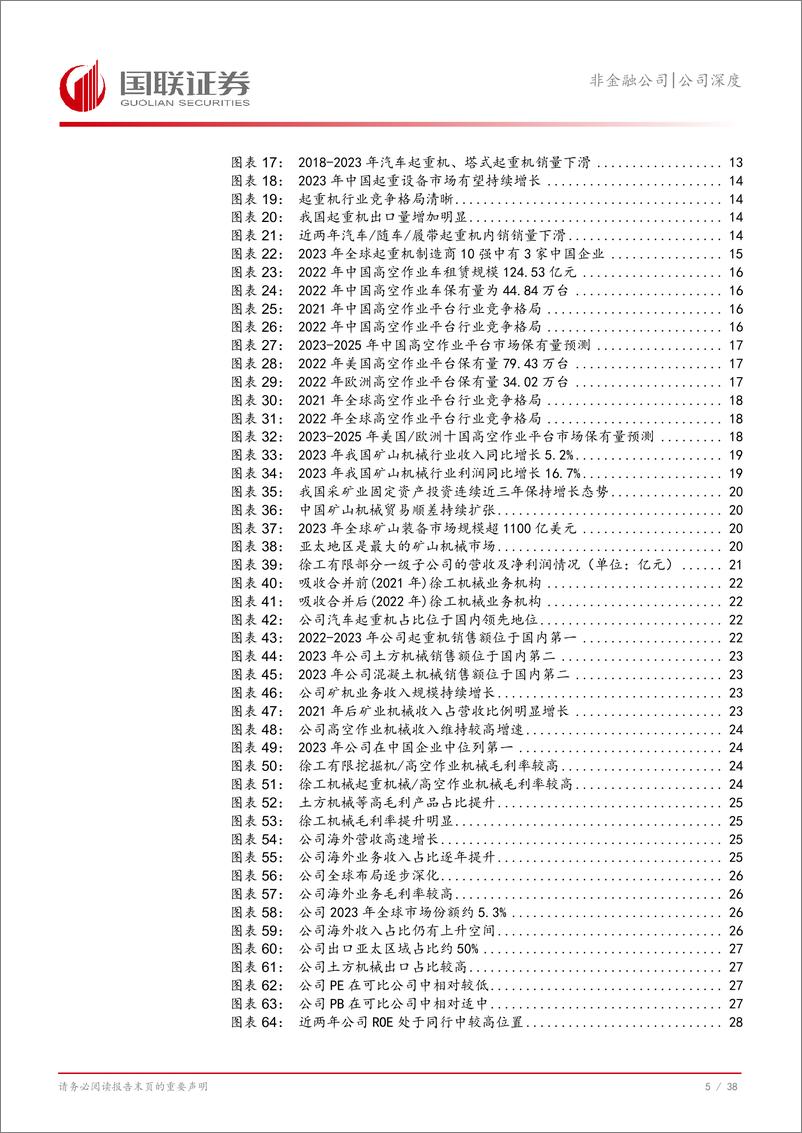 《徐工机械(000425)优质资产注入增长动能，海外业务提升盈利能力-240827-国联证券-39页》 - 第6页预览图