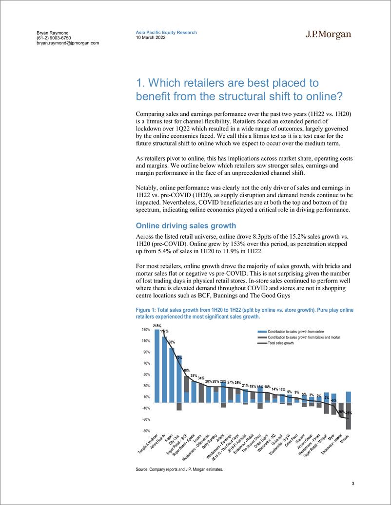 《J.P. 摩根-亚太地区零售业-零售商如何成功地转向在线零售？-2022.3.10-23页》 - 第4页预览图