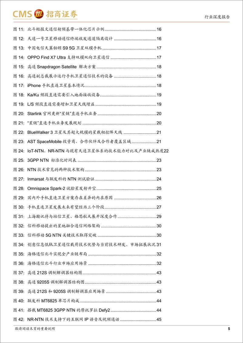 《通信行业卫星互联网系列研究报告3：“天地一体”手机直连卫星加速演进-240508-招商证券-50页》 - 第5页预览图