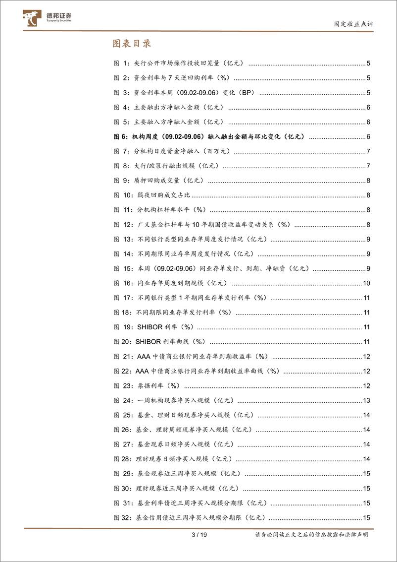 《流动性与机构行为跟踪12：基金回归主力买盘，大行增持短端意愿仍高-240909-德邦证券-19页》 - 第3页预览图