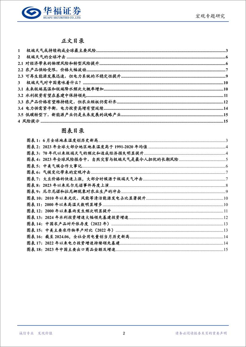 《宏观专题研究：极端天气的资产映射-240725-华福证券-16页》 - 第2页预览图