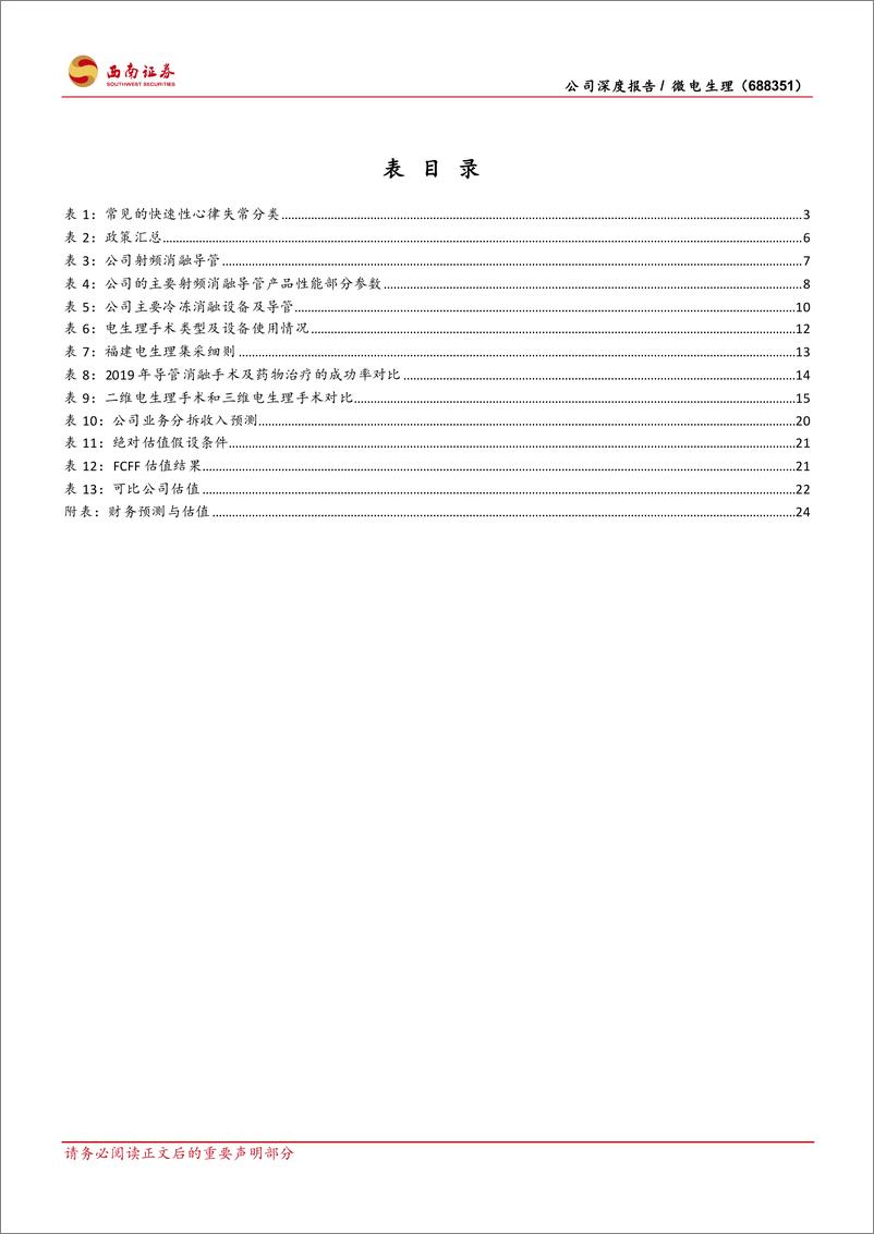 《西南证券-微电生理-688351-全面布局三维系列产品，大力进军房颤市场》 - 第6页预览图