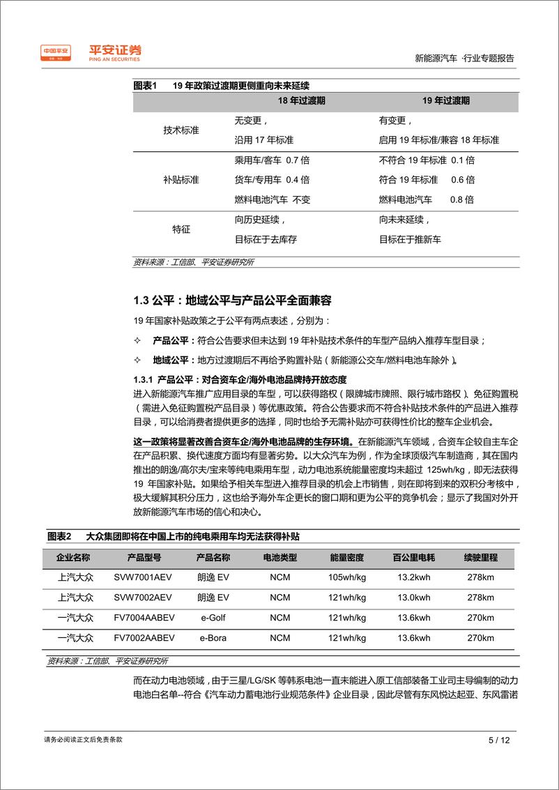 《新能源汽车行业专题报告：2019年国补落地，定调安全、延续与公平-20190327-平安证券-12页》 - 第6页预览图