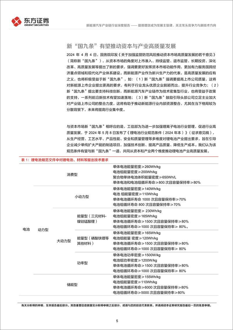 《东方证券-新能源汽车行业长期投资逻辑专题研究：提质增效成为发展主旋律，关注龙头竞争力与新技术方向》 - 第5页预览图