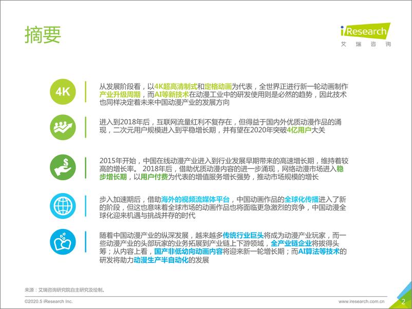 《2020年中国动漫产业研究报告》 - 第2页预览图