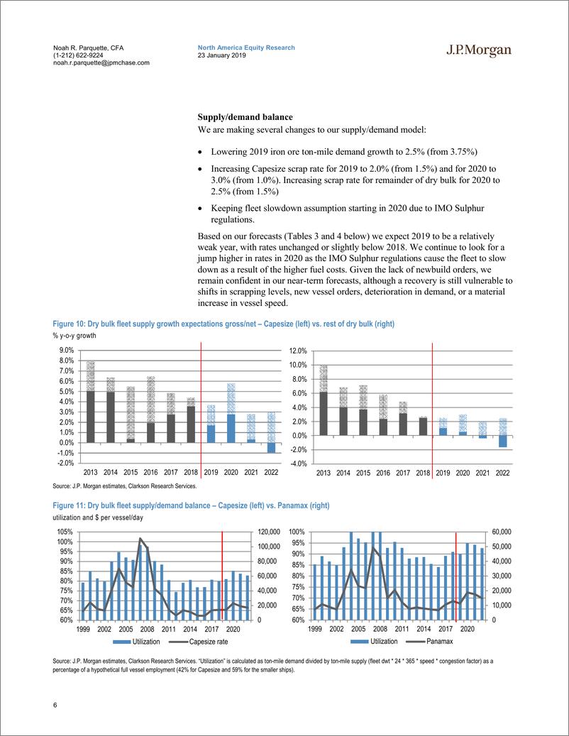 《J.P. 摩根-美股-海运行业-2018年Q4干散货预览：别对2019年期望太多-2019.1.23-34页》 - 第7页预览图
