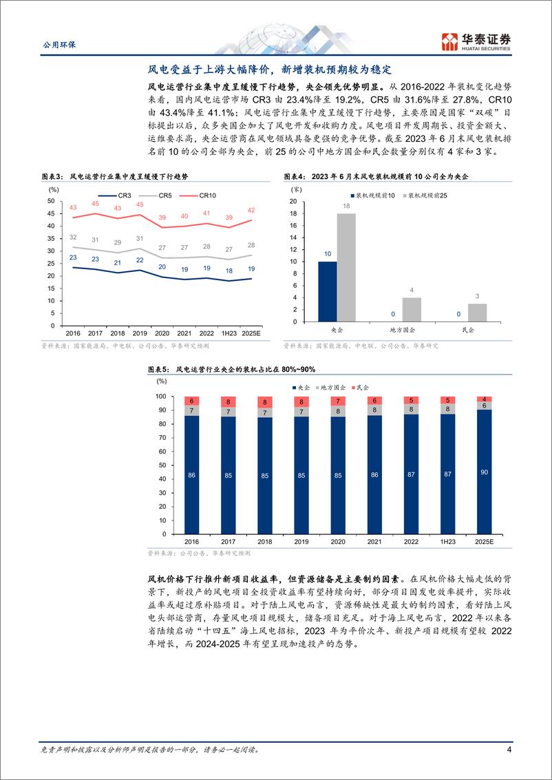 《公用环保行业专题研究：装机拐点显现，绿电配置机会临近-20230921-华泰证券-26页》 - 第5页预览图