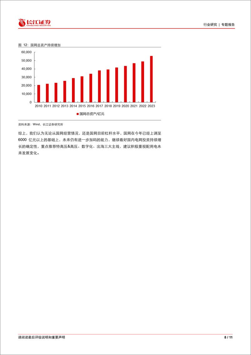 《电气设备行业：如何看国网投资能力？-240822-长江证券-11页》 - 第8页预览图