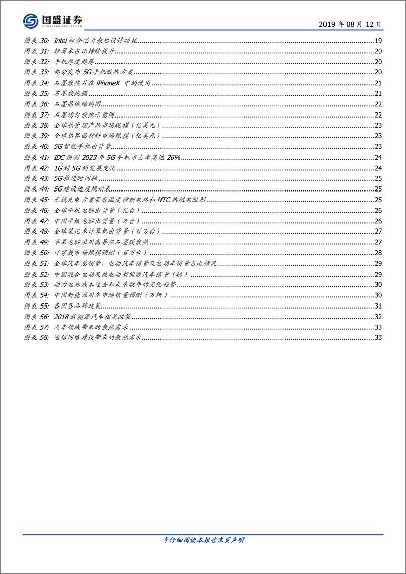 《电子行业：关注5G时代下新型散热方式-20190812-国盛证券-35页》 - 第4页预览图