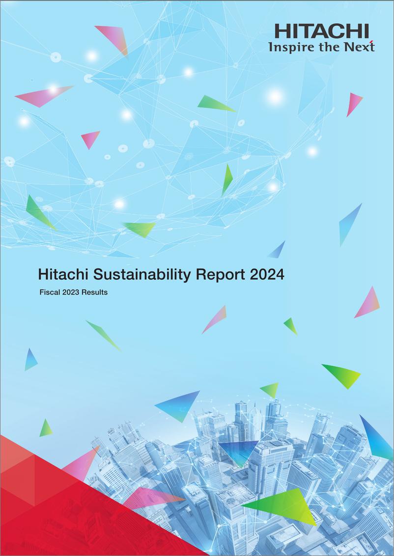 《中国日立集团可持续发展报告2023-2024（英）-217页》 - 第1页预览图