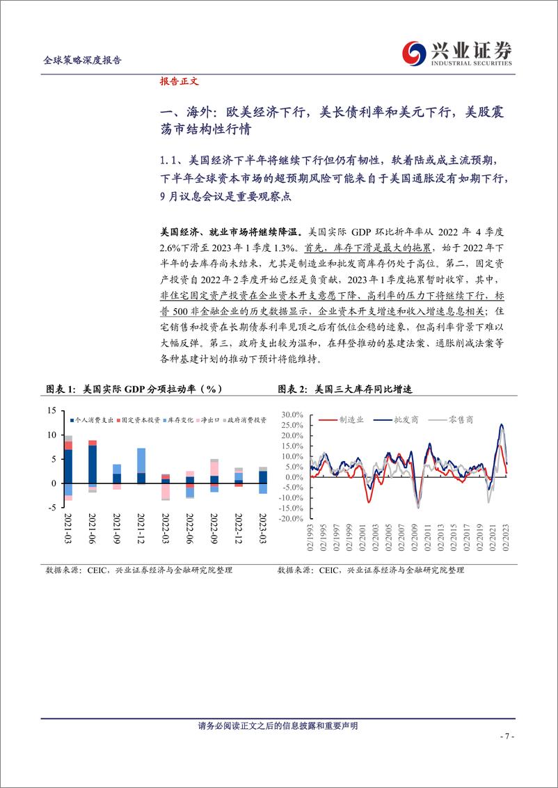 《中美股市2023年中期投资策略：震荡市，结构致胜-20230627-兴业证券-42页》 - 第8页预览图