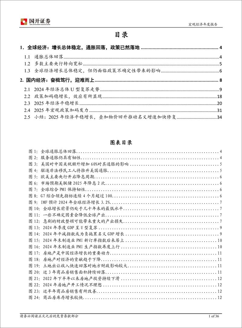 《2025年宏观经济展望_奋楫笃行 迎难而上》 - 第2页预览图