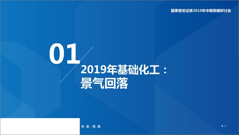 《基础化工行业2019年中期投资策略：景气下行，寻找业绩确定性-20190605-国泰君安-60页》 - 第5页预览图