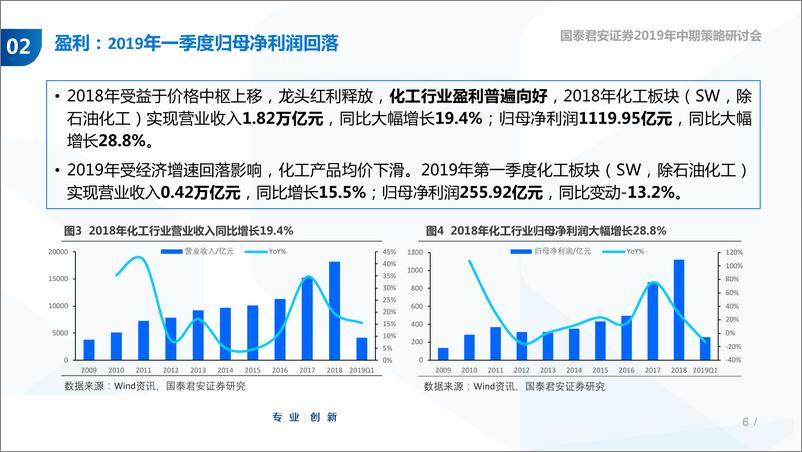 《基础化工行业2019年中期投资策略：景气下行，寻找业绩确定性-20190605-国泰君安-60页》 - 第7页预览图