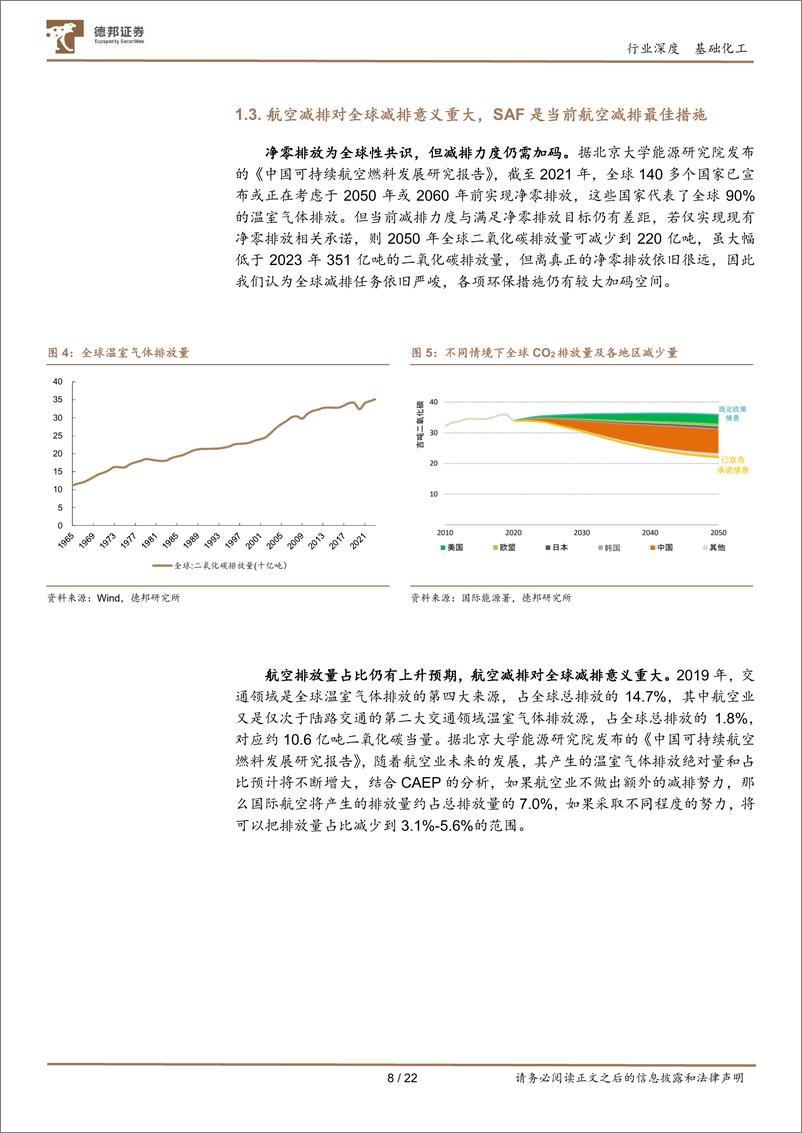 《基础化工行业生物柴油系列报告一：SAF元年前夕的三点思考-241225-德邦证券-22页》 - 第8页预览图