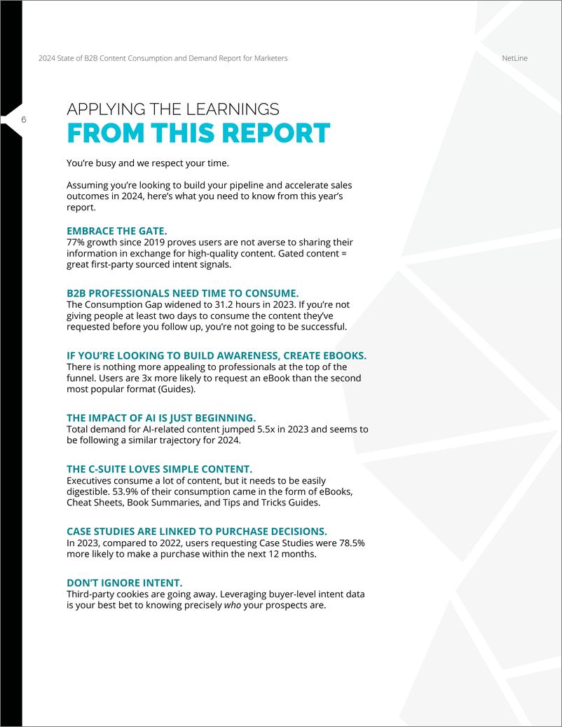 《NetLine：2024年B2B内容使用和需求报告（英文版）》 - 第6页预览图