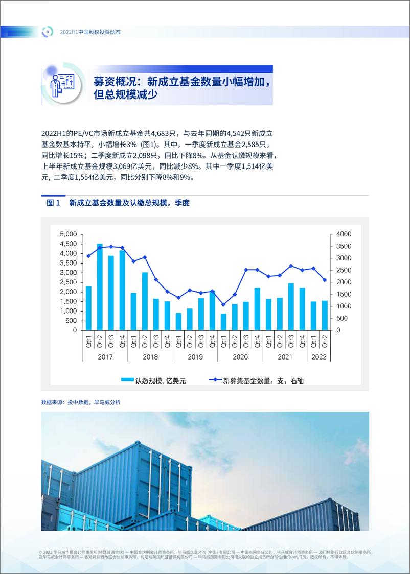 《毕马威-2022年上半年中国股权投资动态-2022.8-37页》 - 第7页预览图