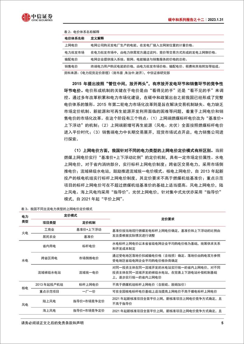 《碳中和系列报告之十二：碳中和下电价上涨，捋顺电价势在必行-20230131-中信证券-24页》 - 第6页预览图