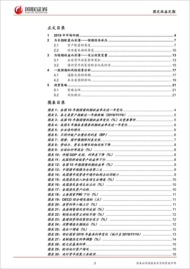 《固定收益2020年度策略：不确定性时代，要一些确定收益-20191120-国联证券-23页》 - 第3页预览图