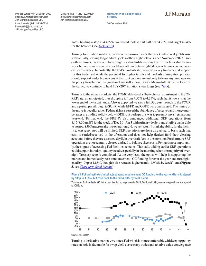 《JPMorgan Econ  FI-US Fixed Income Overview A hawkish cut, the year-end turn, a...-112320438》 - 第3页预览图