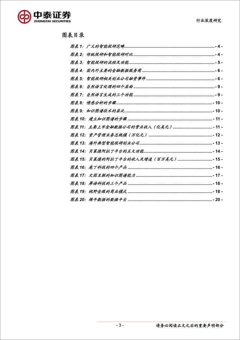 《金融服务行业智能投研调研报告：人工智能在投研的应用-20190609-中泰证券-23页》 - 第4页预览图