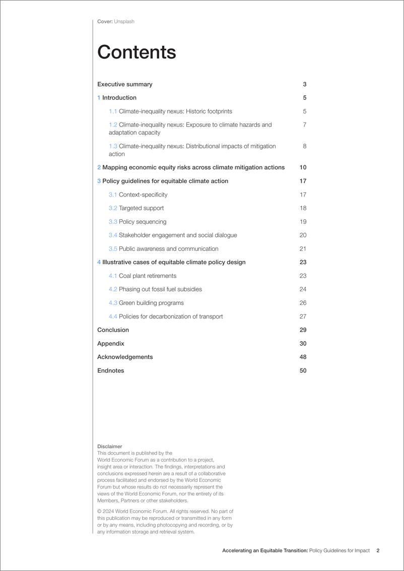 《世界经济论坛-加速公平转型：影响政策指南（英）-2024.11-51页》 - 第2页预览图